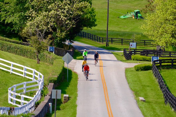 Kentucky road biking tour