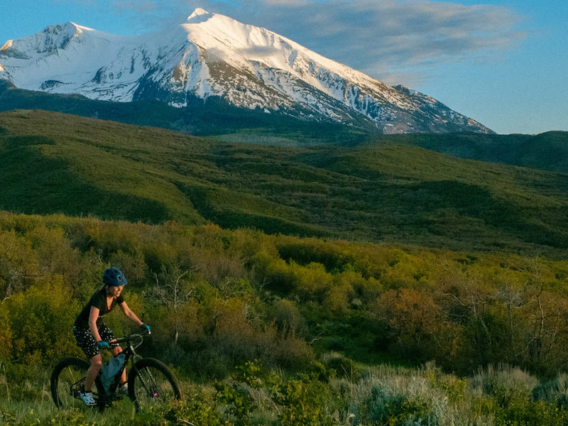 Mt. Sopris and Blue skies