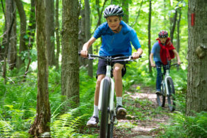 Mountain biking instruction in Ohiopyle