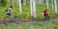 Mountain biking Snowmass, Colorado