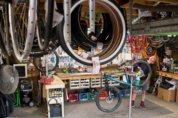 Wilderness Voyageurs Bike shack repairs