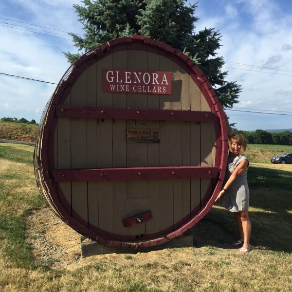 Glenora Wine Cellars wine cellar at finger lakes