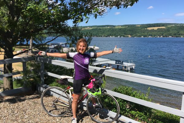 Happy Rider Lake bike tour lake fun