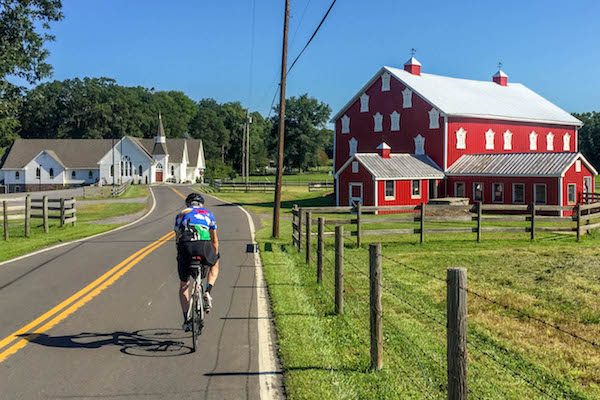 Shenandoah bike tour scenery