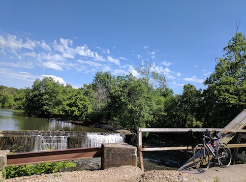 Kentucky river bridge bike