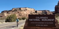 Cycling Colorado National Monument