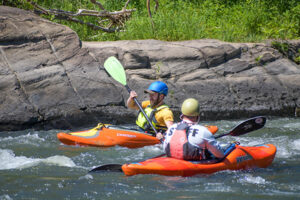 Beginner Whitewater Kayak Instruction