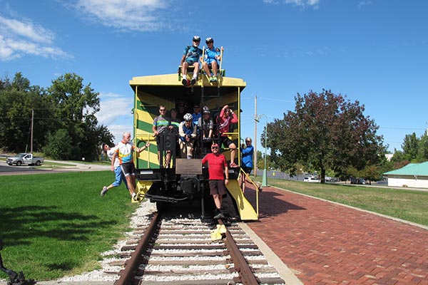 Katy Trail Bike Tour Caboose