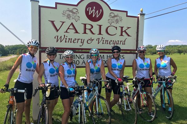 Varick Winery Matching shirts at Varick