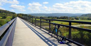 Cycling the great allegheny passage trail and enjoying the history on a wilderness voyageurs bike tour